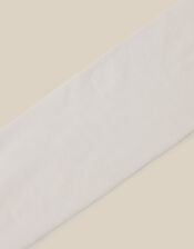 2-Pack 30 Denier Sheer Tights, White (WHITE), large