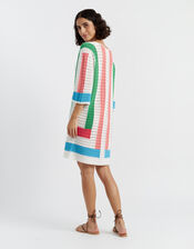 Chinti & Parker Crochet Mini Dress, Multi (MULTI), large