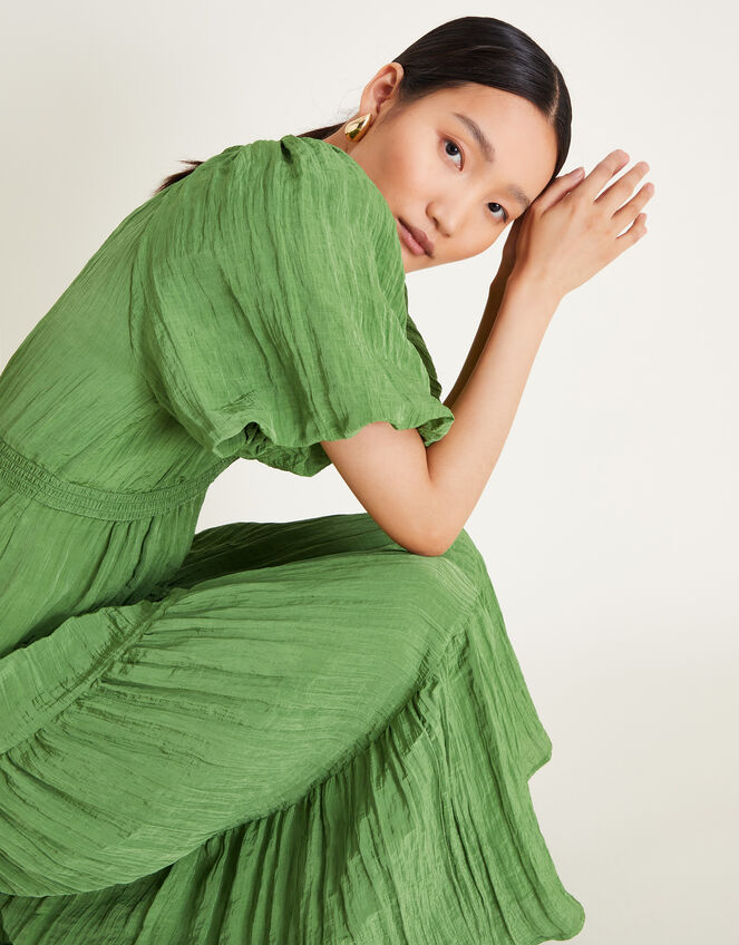 Lydia Tea Dress, Green (GREEN), large