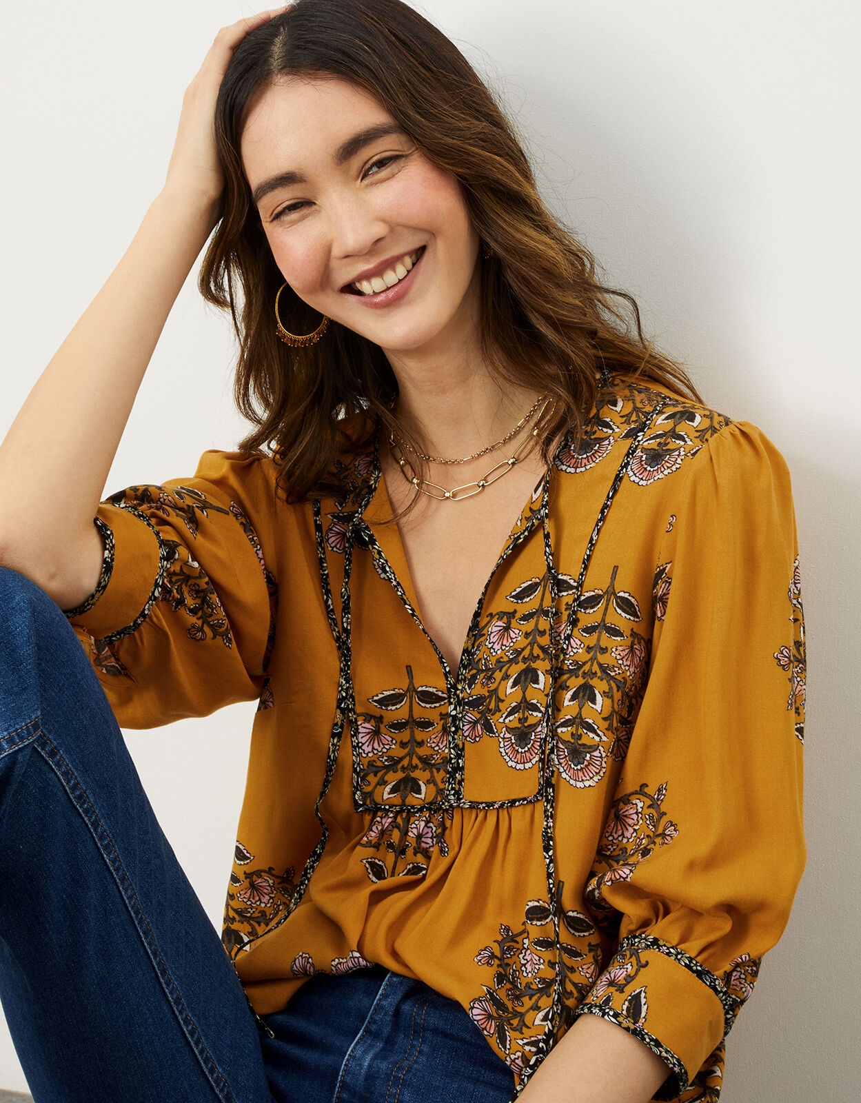 Monsoon clearance yellow top