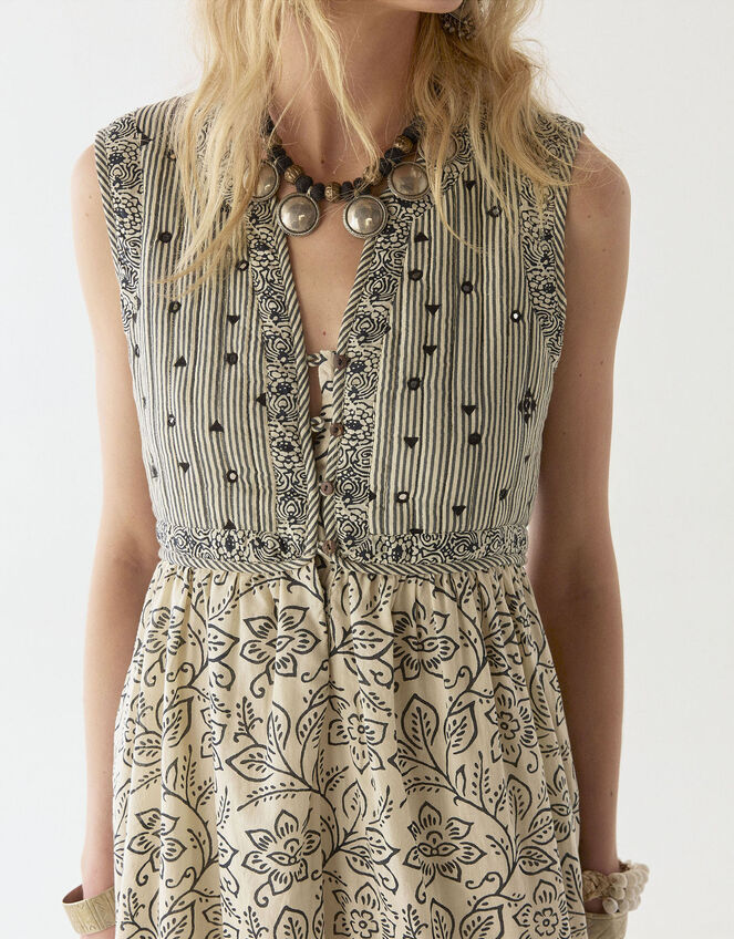 Maison Hotel Eugenie Midi Dress, Multi (MULTI), large