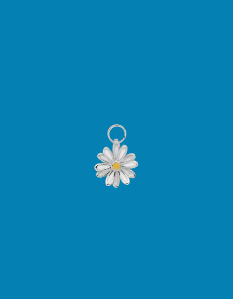 Anna and Nina Sterling Silver Daisy Charm, , large