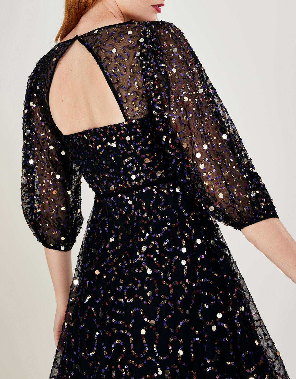Monsoon glitter shop dress