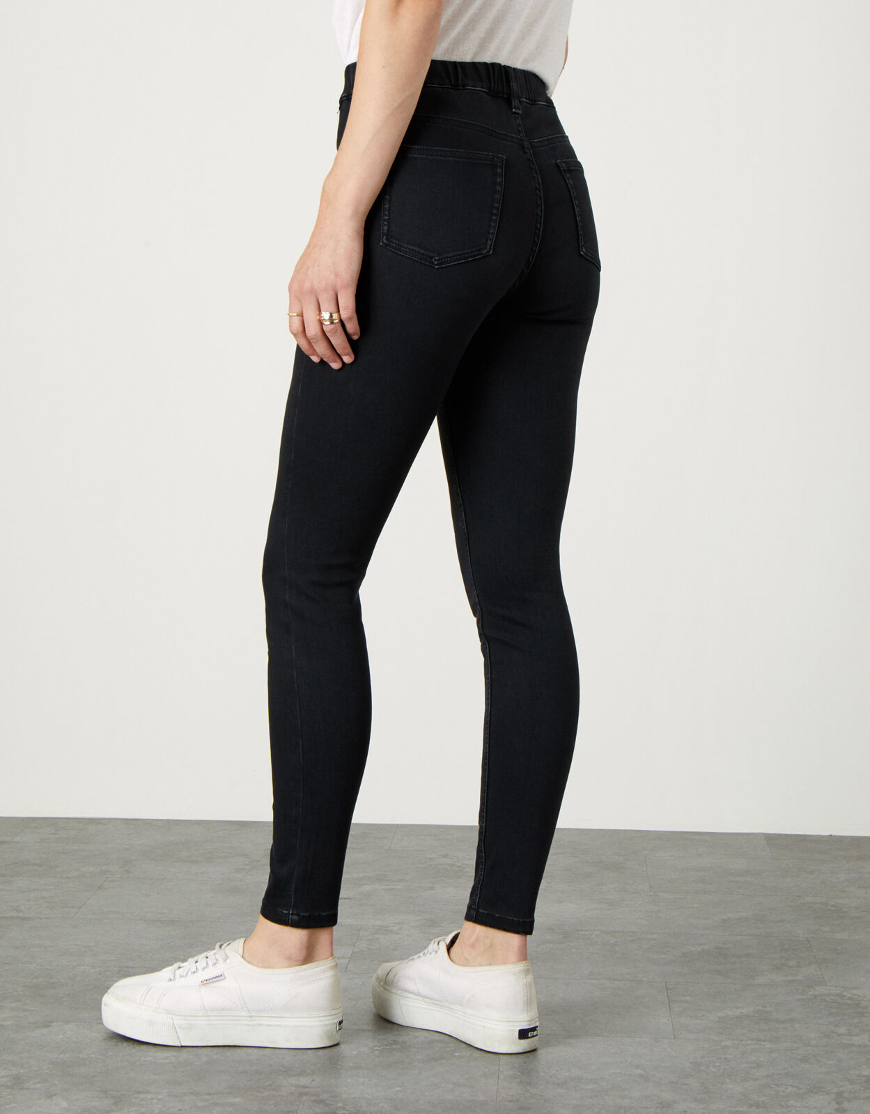 Janey Premium Touch Jeggings Black Trousers Leggings Monsoon