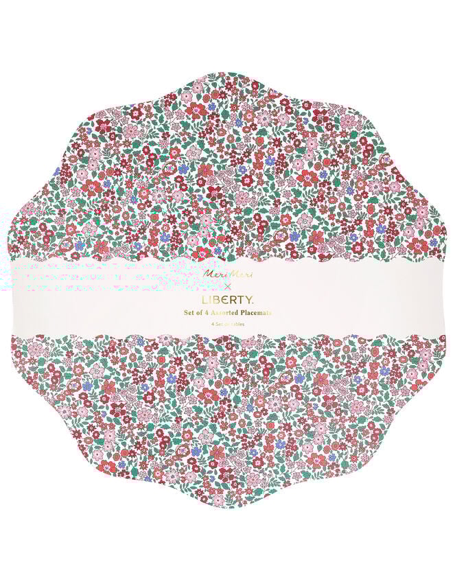 4-Pack Meri Meri x Liberty Winter Placemats, , large