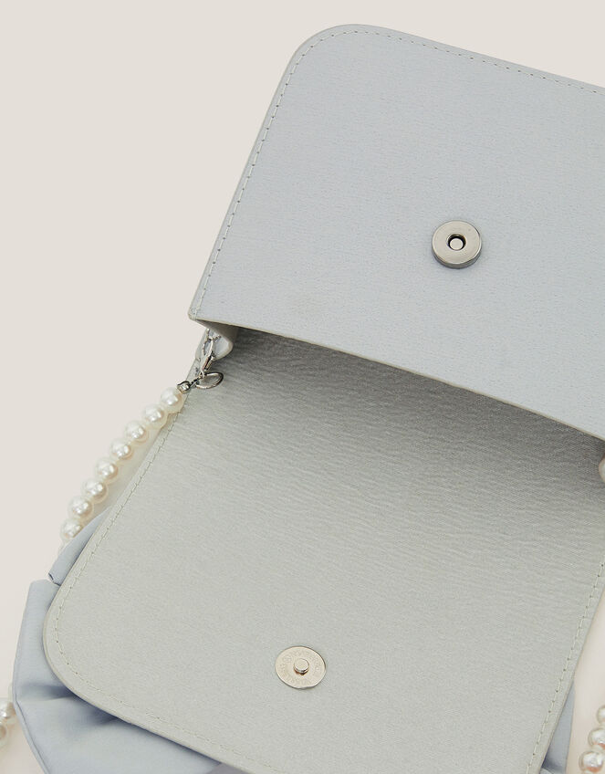 Large Bow Bridesmaid Mini Bag, Blue (PALE BLUE), large