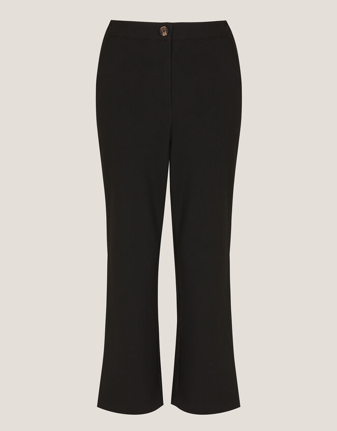 Blake Crop Flare Pants, Black (BLACK), large