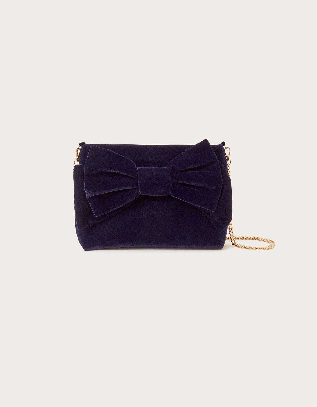 Velvet Bow Clutch Bags Purses Monsoon Global