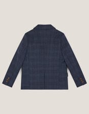 Oliver Check Pocket Detail Blazer, Blue (NAVY), large