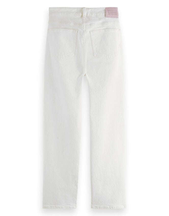 Scotch and Soda Sky Straight Jeans Regular Length, White (WHITE), large