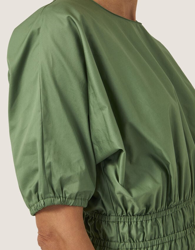Devotion Twins Geraros Tiered Midi Dress, Green (GREEN), large