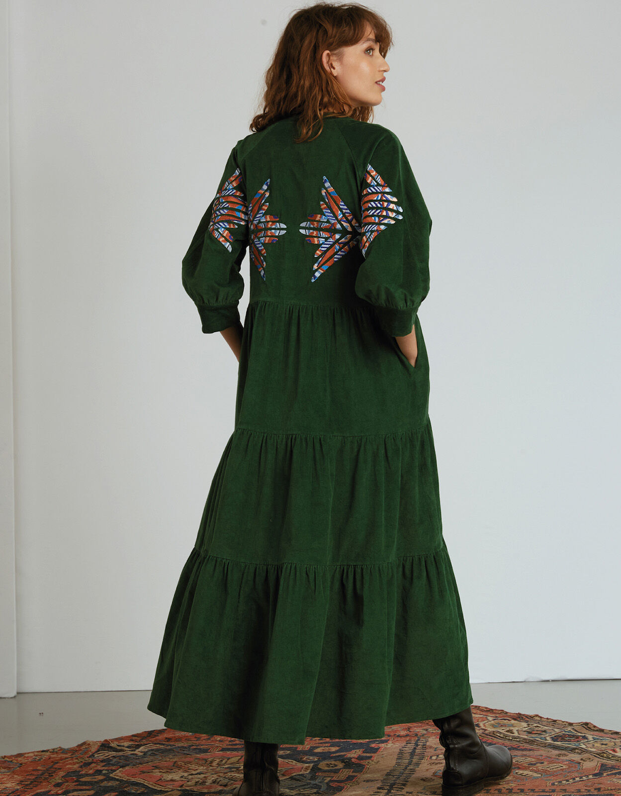 Tallulah and Hope Juliet Maxi Dress Green