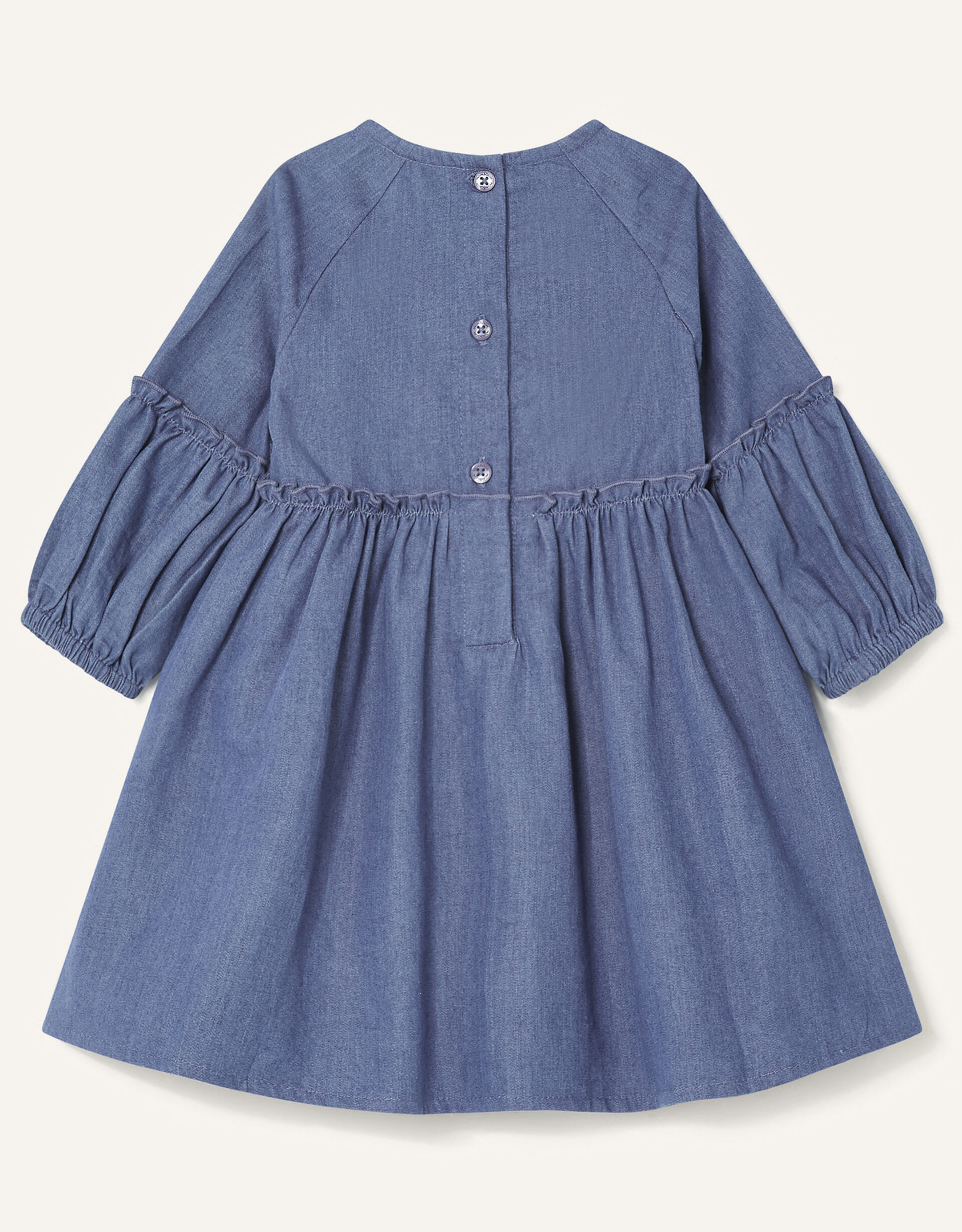Baby Girl Dress- Denim - BGD01 main image 1