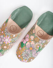 Bohemia Design Margot Babouche Slippers, Green (GREEN), large