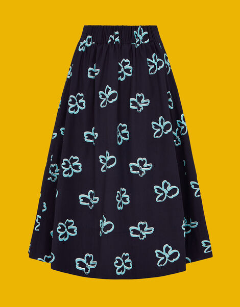 Mirla Beane Niki Skirt Blue, Blue (NAVY), large