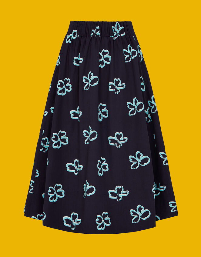 Mirla Beane Niki Skirt, Blue (NAVY), large