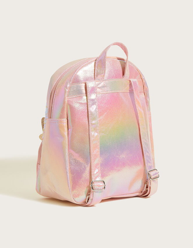 Flower Sequin Unicorn Backpack, , large