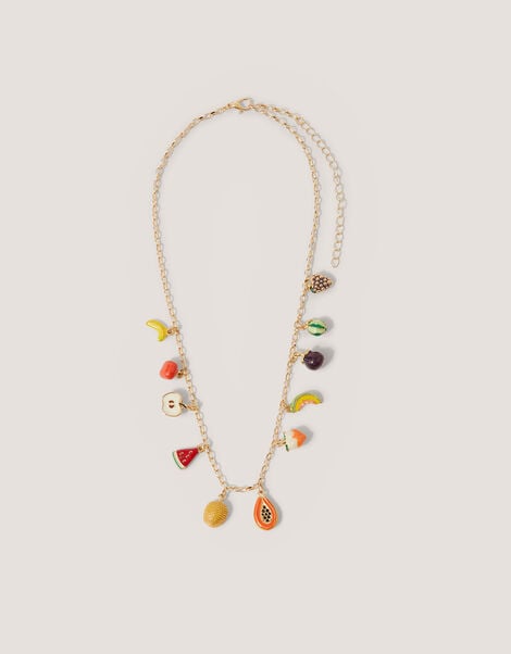 Fruit Charm Necklace, , large