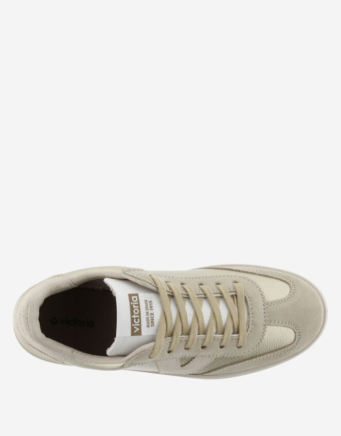 Victoria Berlin Metallic Trainers, Gold (GOLD), large