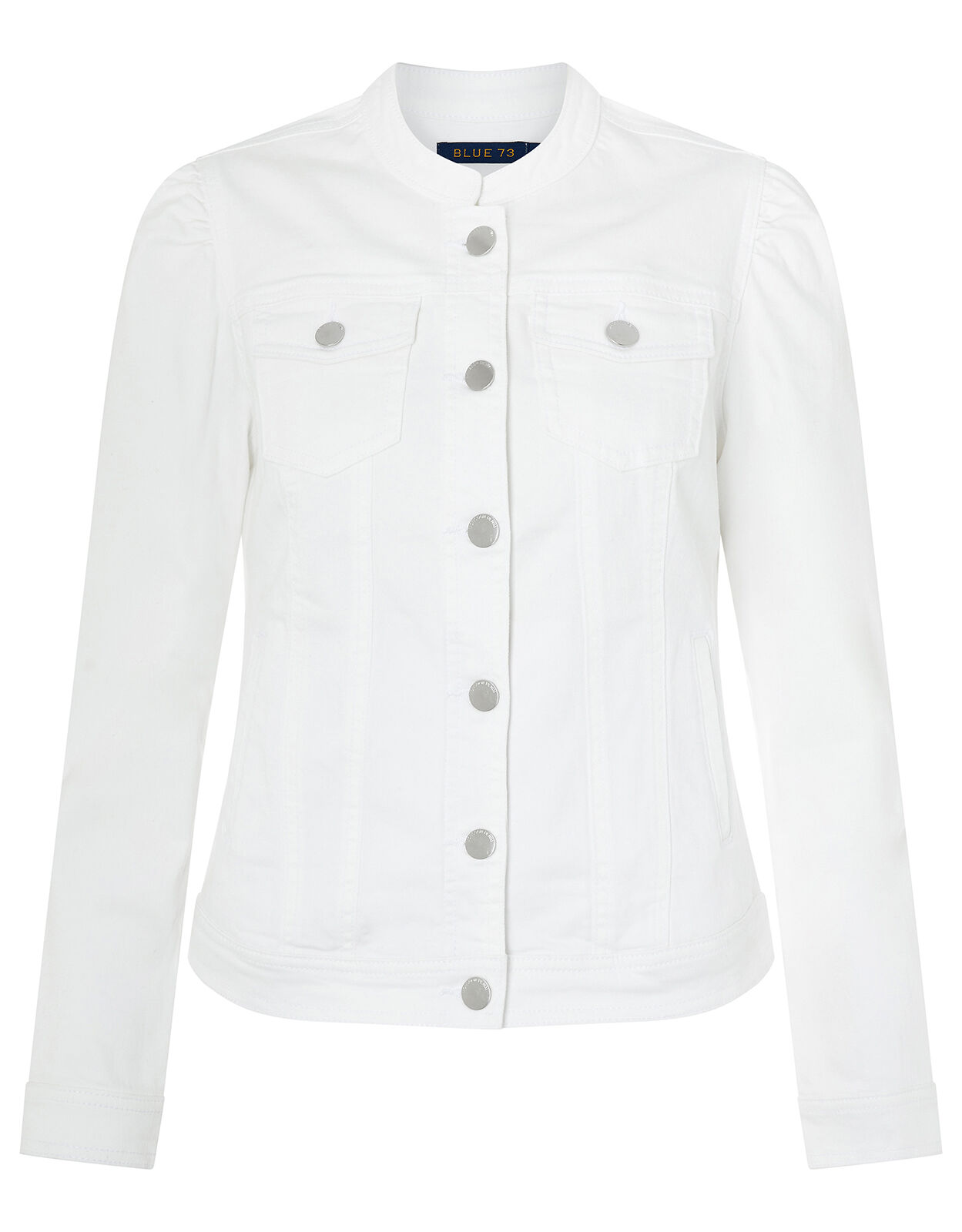 Monsoon white denim jacket 2025