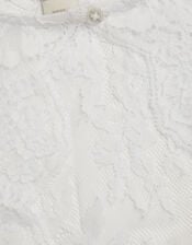 Lola Lace Shrug, White (WHITE), large