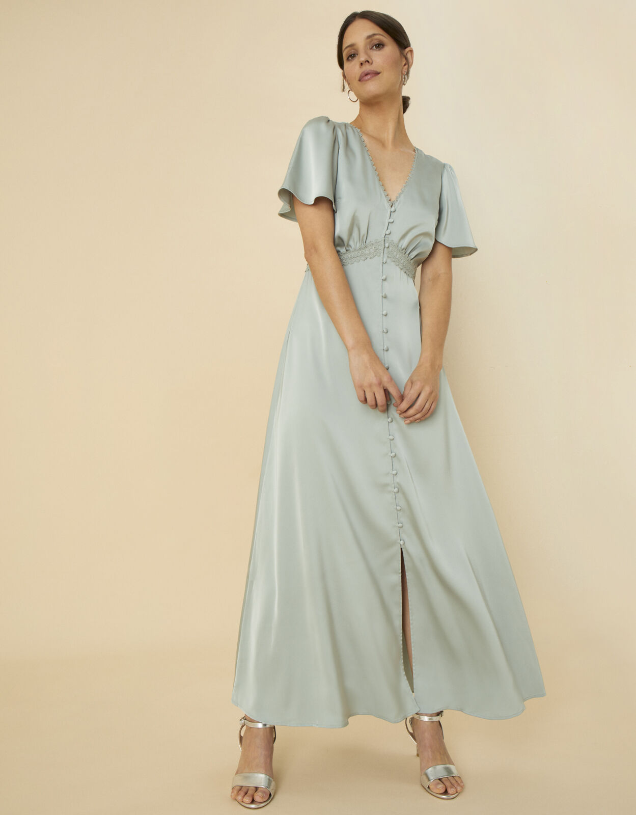 Monsoon deals satin dress