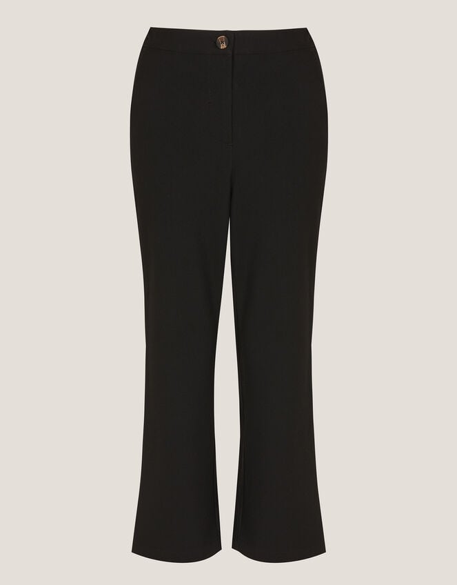 Blake Crop Flare Pants, Black (BLACK), large