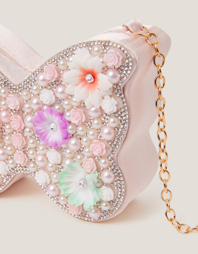 Embellished Butterfly Bag, , large