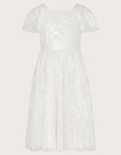 Embellished Truth Dress, Ivory (IVORY), large