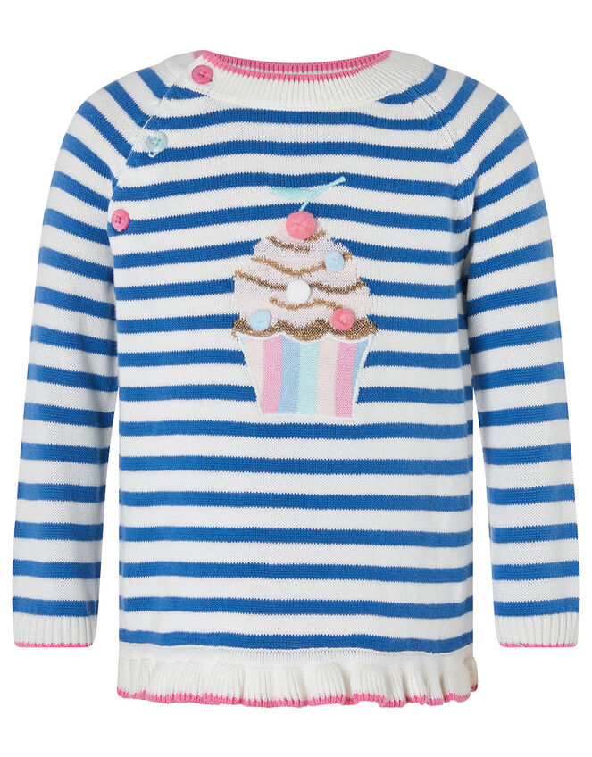 Baby Ola Cupcake Jumper and Legging Set, Blue (BLUE), large