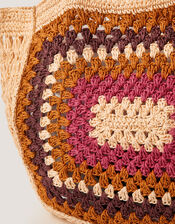 Cate Crochet Beach Bag, , large