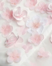 Nola 3D Flower Dress, Ivory (IVORY), large