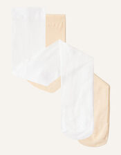 Baby Bridal Spot Tights Multipack, Multi (MULTI), large