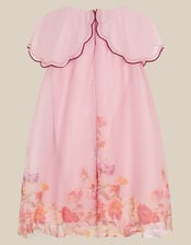Dahlia Floral Print Party Dress, Multi (MULTI), large
