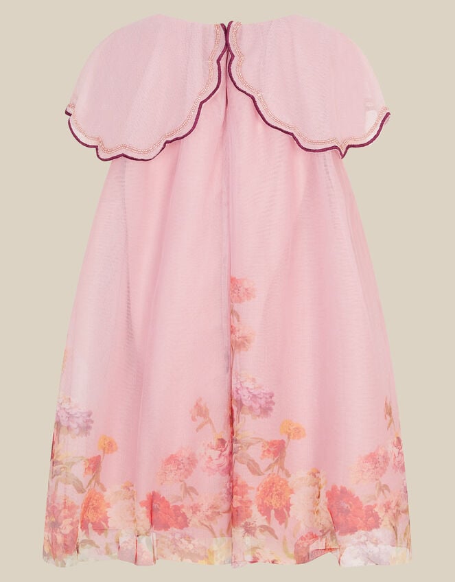 Dahlia Floral Print Party Dress, Multi (MULTI), large