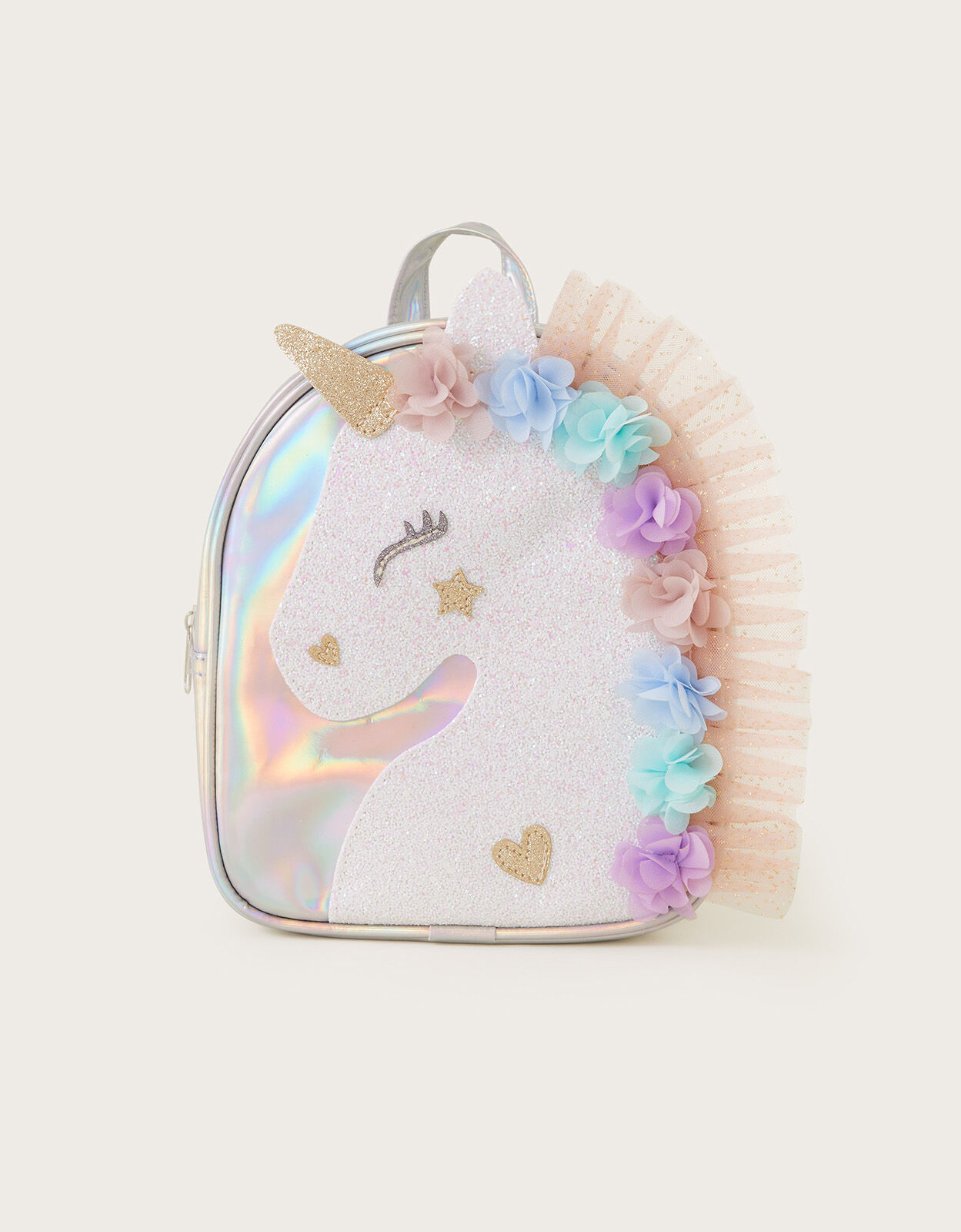 Una Unicorn Ruffle Backpack