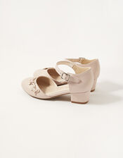 Shimmer Butterfly Two-Part Heels, Pink (PALE PINK), large