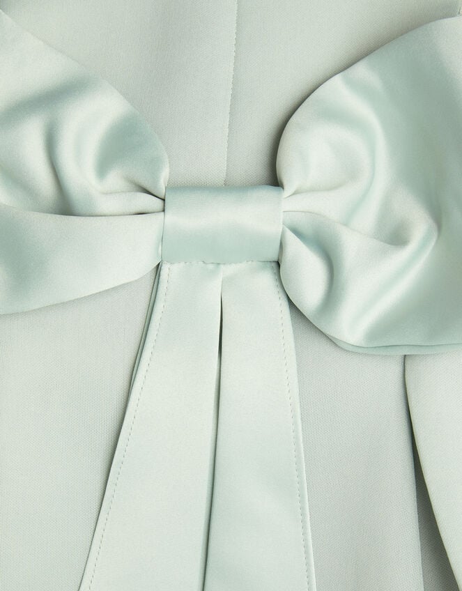 Baby Molly Scuba Bridesmaid Dress, Green (SAGE), large