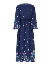 East Kerin Floral Maxi Dress, Blue (NAVY), large