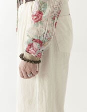 Maison Hotel Lolo Straight-Leg Trousers, Ivory (IVORY), large