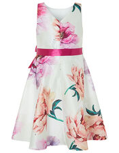 Peony Floral Occasion Dress, Multi (MULTI), large