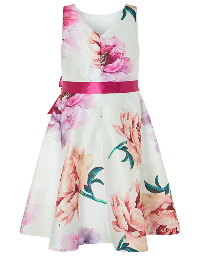 Peony Floral Occasion Dress, Multi (MULTI), large