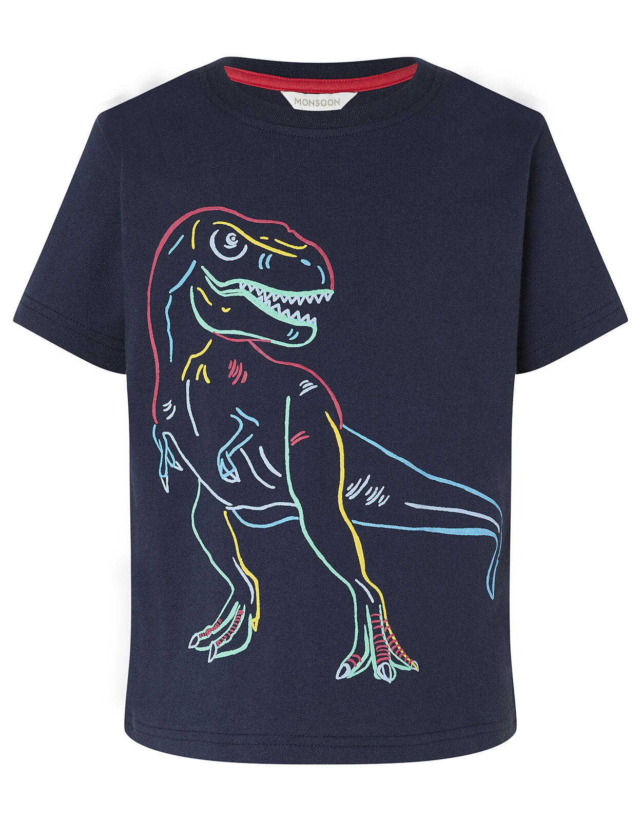 Dinosaur T Shirt Blue Boys Tops T shirts Monsoon ROI