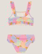 Shell Print Frilly Bikini Set, Multi (MULTI), large