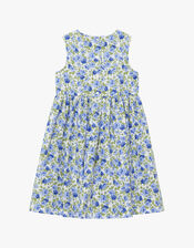 Trotters Adelina Rose Dress, Blue (BLUE), large