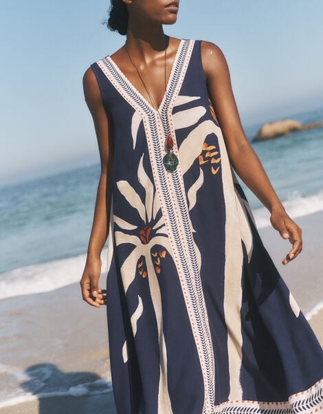 Organic Pendant Cord Necklace, , large