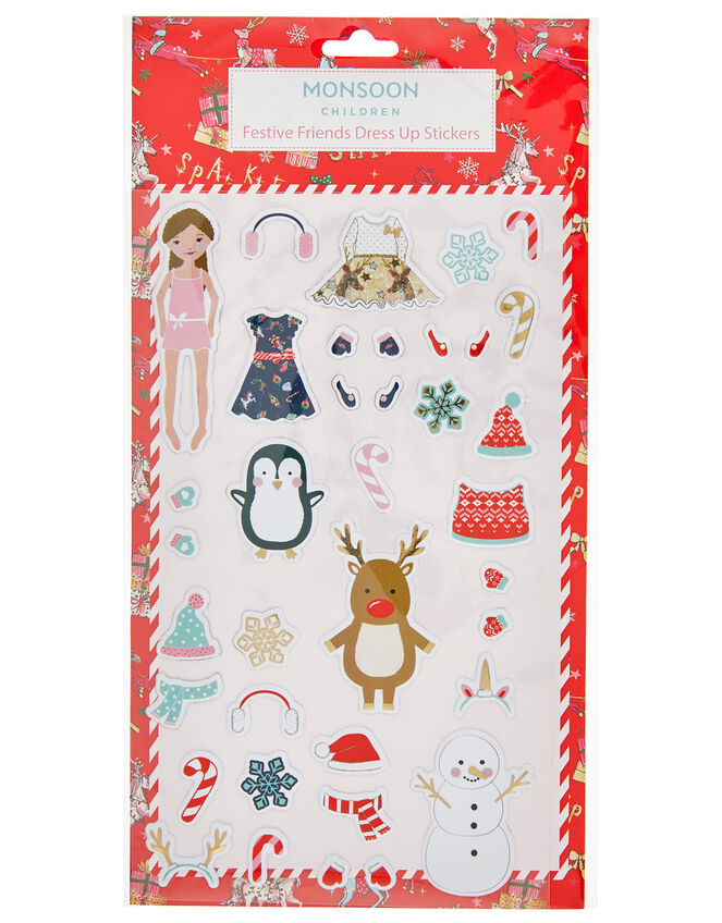 Festive Friends Dress-Up Stickers, , large