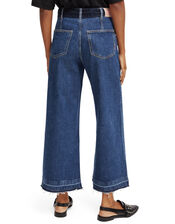 Scotch and Soda Wave Flare Jeans Shorter Length, Blue (INDIGO), large