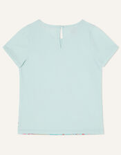 Mermaid Scene Tee, Blue (AQUA), large