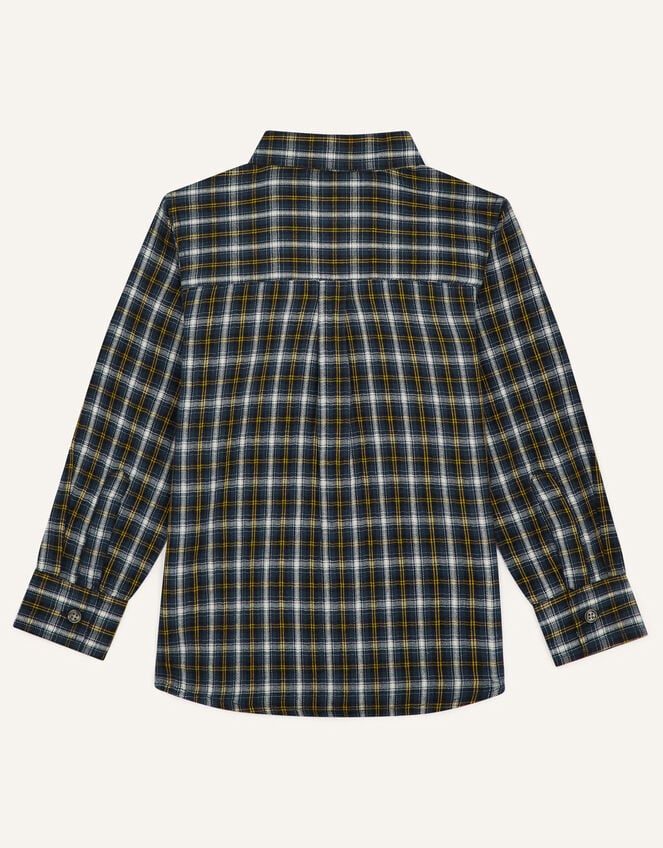 Check Overshirt, Blue (NAVY), large